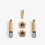 Wiedemann Griffset Eiche für ECM ohne Siebträgerkopf